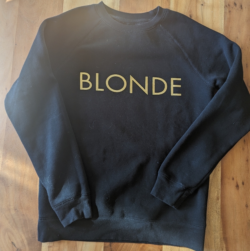 Blonde Sweater XS